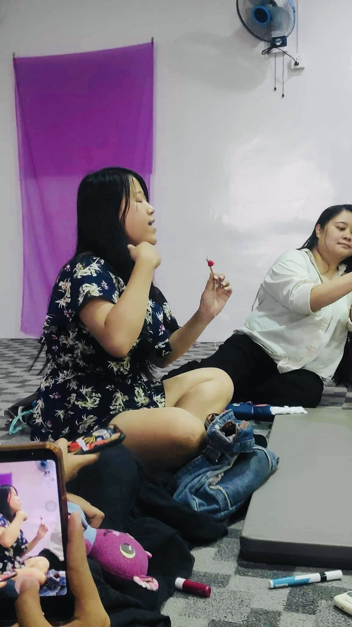 This creative workshop was about an art of Expression where  indigenous issues