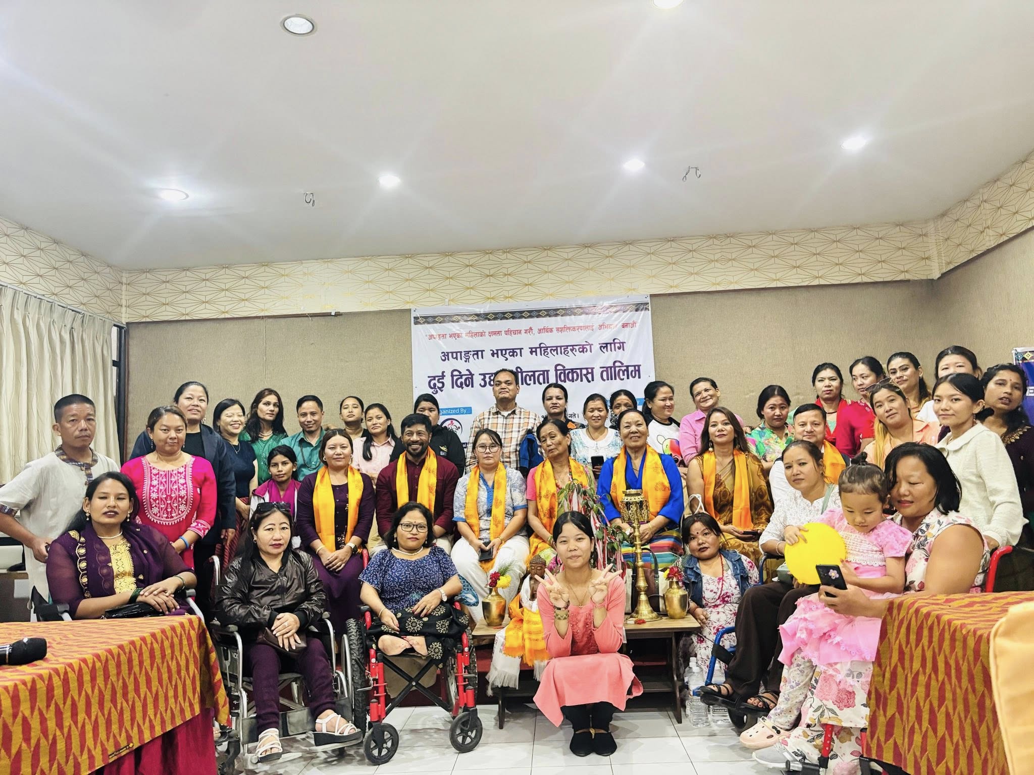 Economic Empowerment Training for Indigenous Women with Disabilities.
